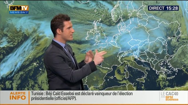 La météo pour ce mardi – 22/12