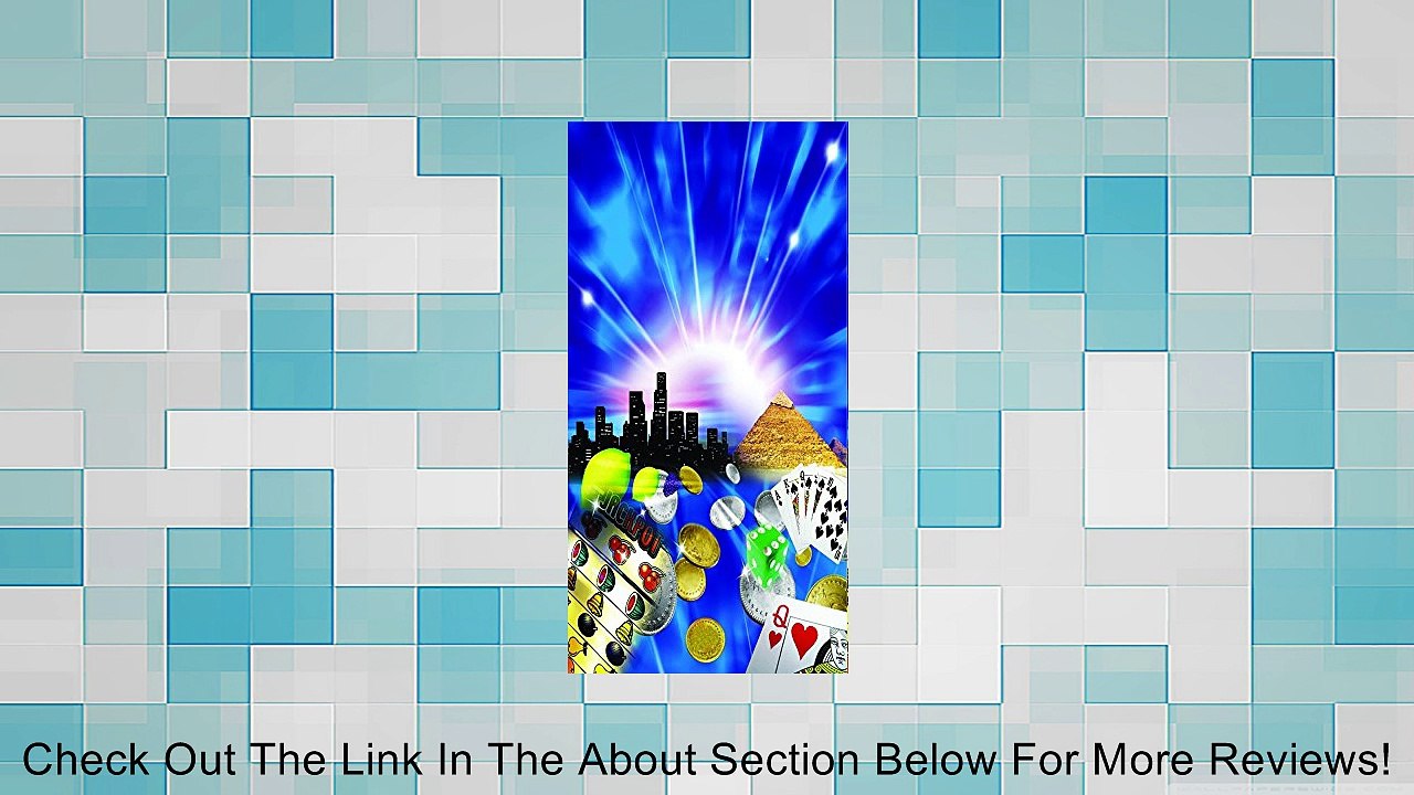 Casino, Gambling Vinyls, Wrap Set, 2 Decals 24x48" for Cornhole Baggo Bag Toss Boards Review