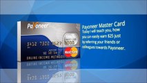How To Earn Money With Payoneer Master Card?