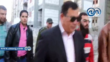 محافظ دمياط يتفقد مشروعي الإسكان الإجتماعى بشطا وأعمال الرصف بأرض زهران