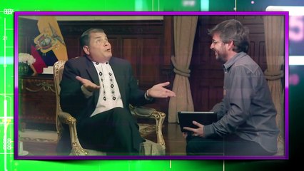 Rafaél Correa le parece Pablo Iglesias un buen compañero para tenerle como politico en ecuador