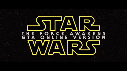 Star Wars VII: The Force Awakens - Parodie avec GTA V