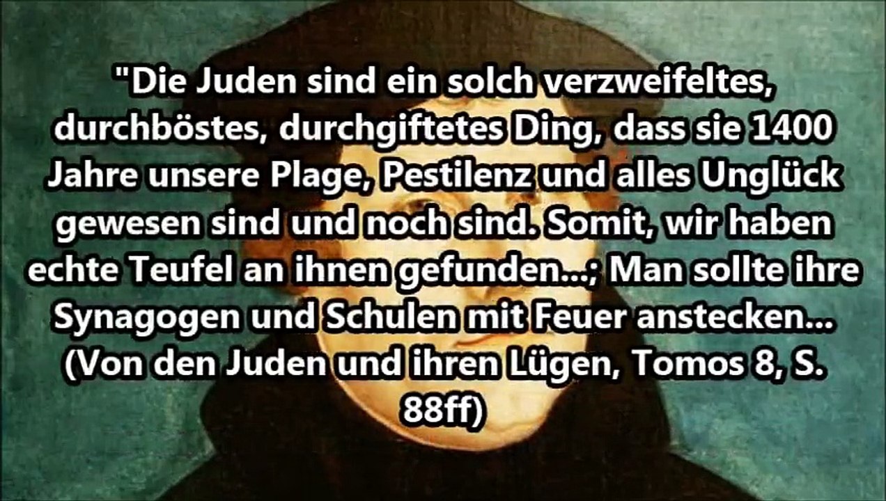 Peter Unsterblich- Martin Luther über Juden