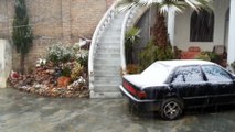 Snow fall in abbottabad