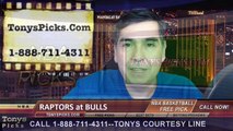 Chicago Bulls vs. Toronto Raptors Free Pick Prediction NBA Pro Basketball Odds Preview 12-22-2014