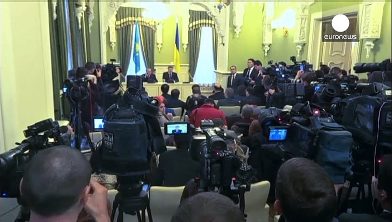 Naserbajew fordert Kompromissbereitschaft im Konflikt in der Ostukraine