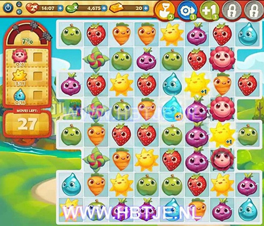 Farm Heroes Saga level 18