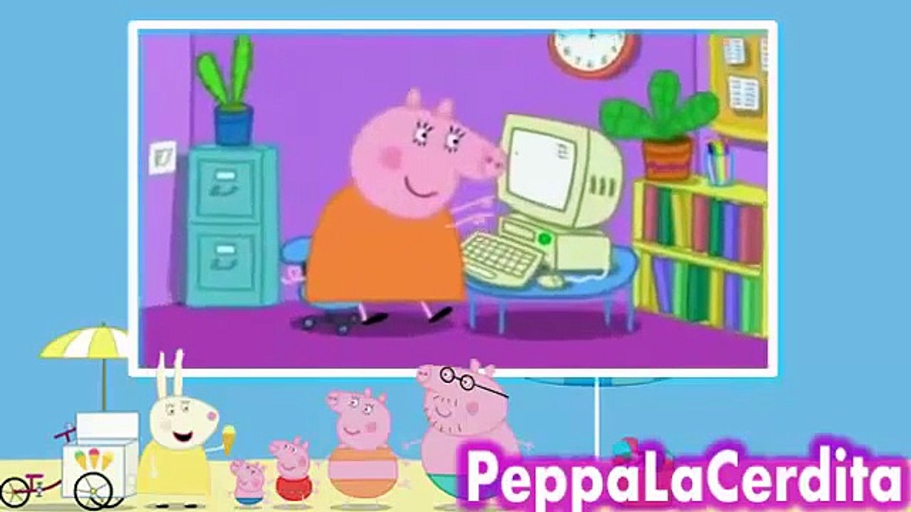 Peppa Pig En Español Latino   peppa pig el trabajo de mamá  Capitulos Completos Свинка пеппа