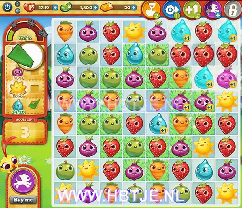 Farm Heroes Saga level 52