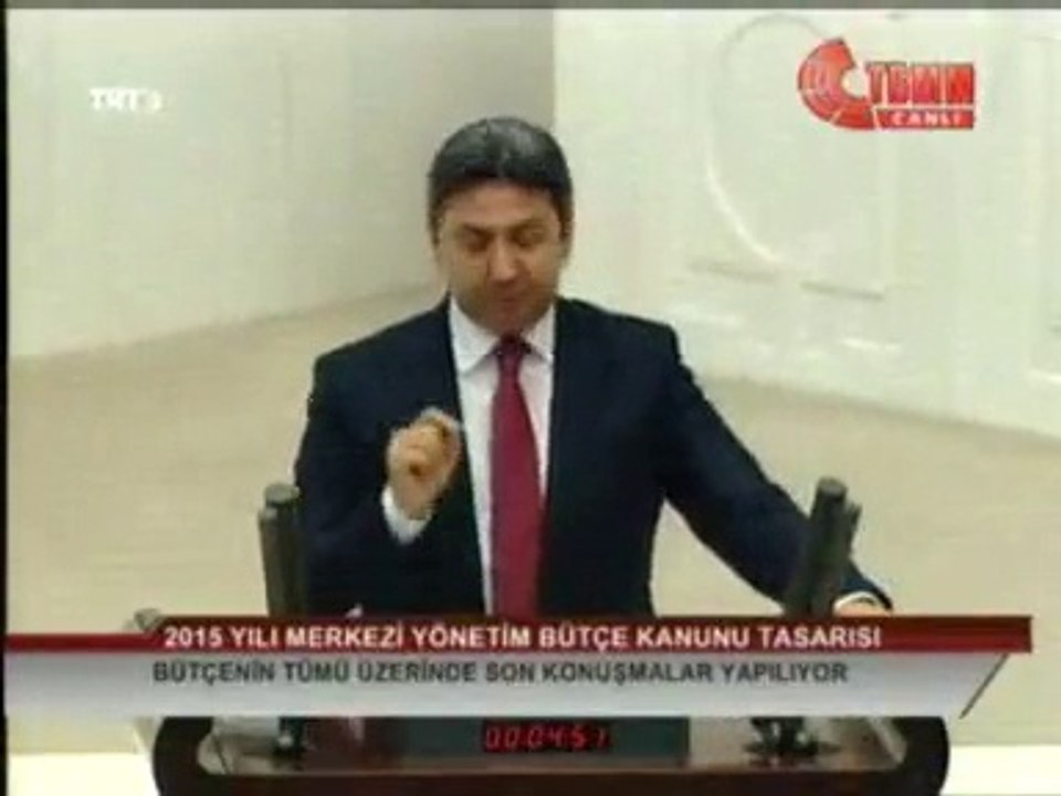 2015 Merkezi Bütçesi Akparti Grup Kapanış Konuşması - Grup Başkanvekili Ahmet AYDIN