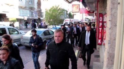 KKTC 2. Cumhurbaşkanı Talat, İncelemelerde Bulundu