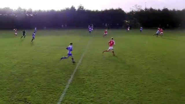 Que golaço, amigo! O cara acertou o ângulo!