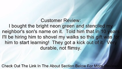 Kiddie Snow Shovel (Colors/Styles Vary) Review