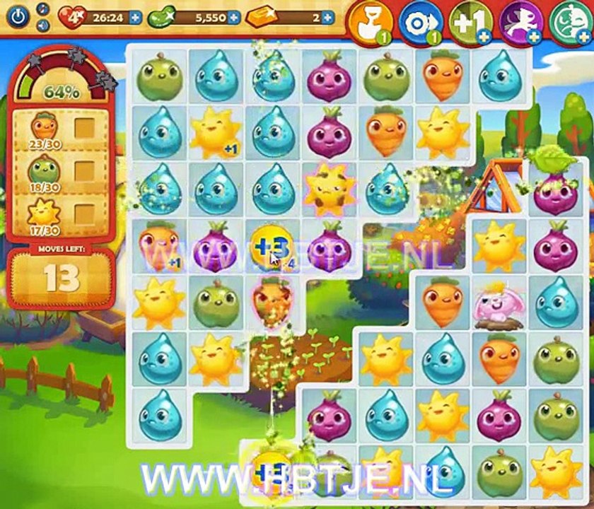 Farm Heroes Saga level 121