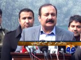 Education institutes to be secured by volunteer force: Rana Mashood -Geo Reports-23 Dec 2014