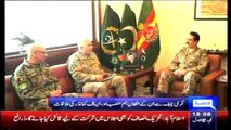 Dunya News - ISAF, Afghan army chief meet Raheel Sharif, agree on intelligence sharing