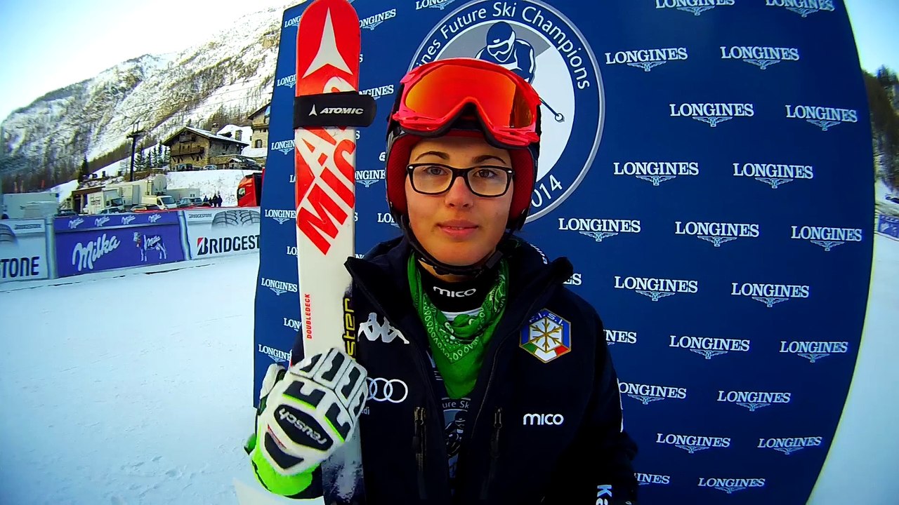 Longines Future Ski Champions 2014 - Intervista a Carlotta Saracco