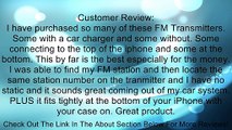 Excelvan FM Transmitter Car Charger Compatible with Apple iPhone 4 3GS 3G iPod TOUCH MP3 Review