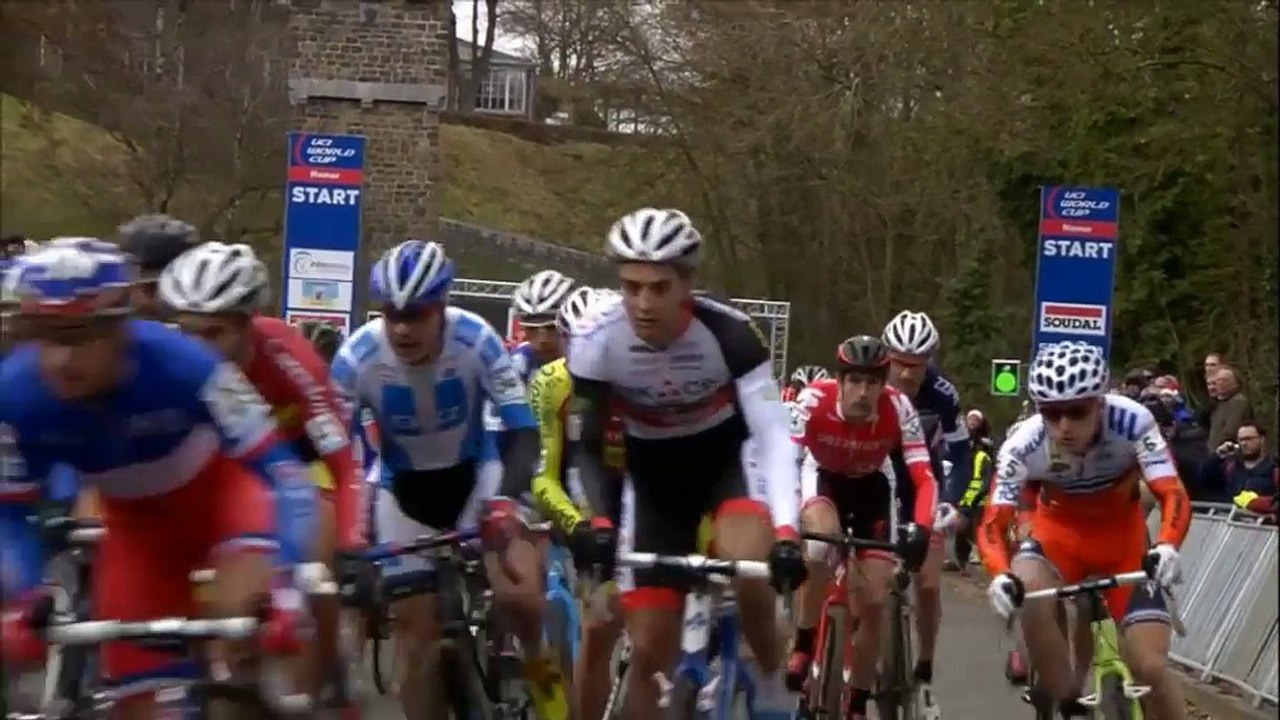 Cyclocross: walsleben in namur auf dem podest