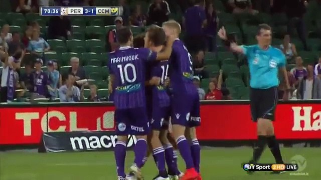 Diferente, não?! Jogador de 17 anos marca bonito gol no Campeonato Australiano