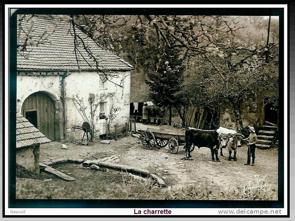 La ferme d'autrefois, une époque à peine passée ...