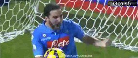 G Higuain Goal Juventus vs Napoli 1-1 Super Cup 22-12-2014