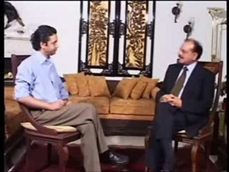 General Hamid Gul explaining Pakistan's policy on terrorists/Taliban