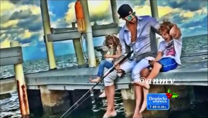 William Levy (@willylevy29) se fue de pesca con los amores de su vida