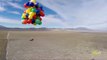 Man Parachutes Off Lawn Chair Airlifted By Helium Balloons