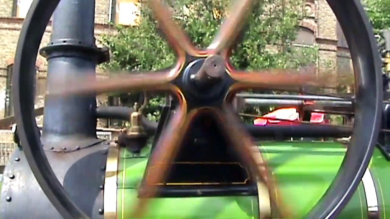 Dampfsäge, Marshall Standlokomobil und Angelner Dampfeisenbahn Flensburger Dampfrundum 13.07.13