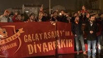 Galatasaray'a Diyarbakır'da Coşkulu Karşılama