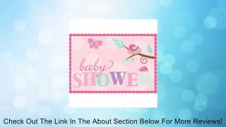 Tweet Baby Invitations (8) Invites Pink Girl Shower Bird Chick Party Review