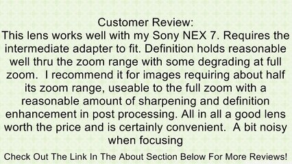 Sony 55-300mm F/4.5-5.6 DT A-Mount Zoom Lens for Sony Alpha Digital SLR Cameras Review