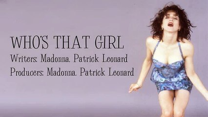 Madonna - Who's That Girl - (Instrumental Version)