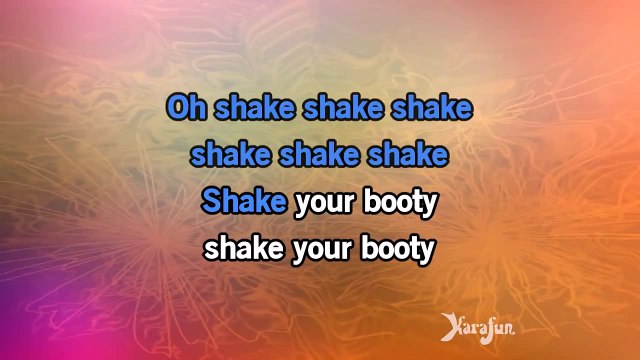 KC & The Sunshine Band - Shake, Shake, Shake)Shake Your Booty (Karaoke Version)