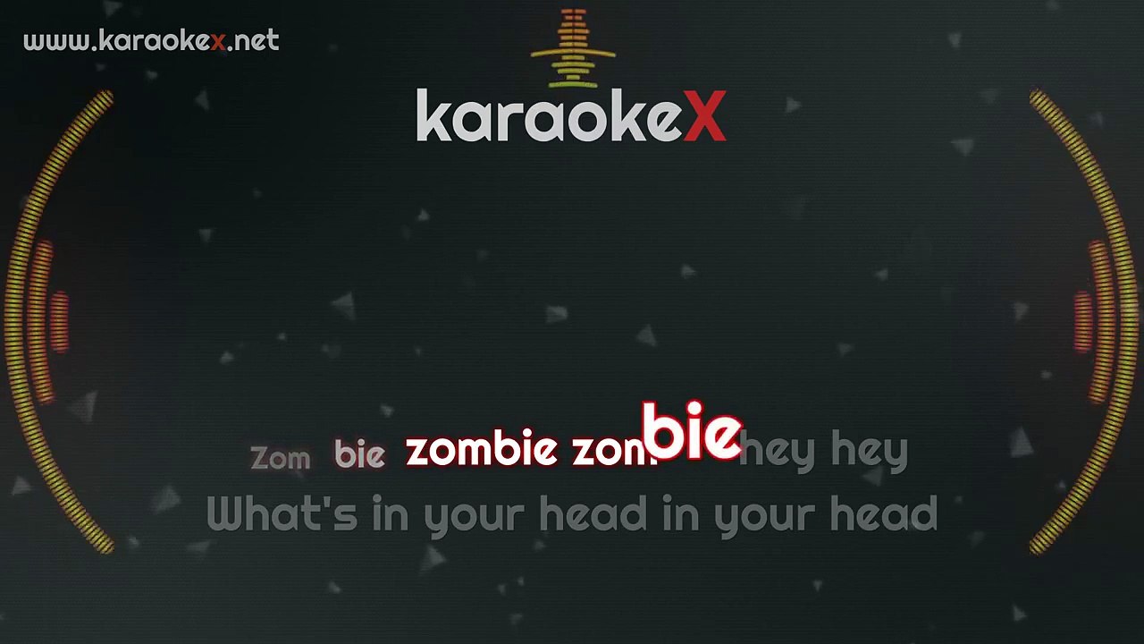 The Cranberries - Zombie Karaoke (Version (KaraokeX Version)