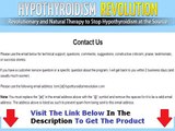 Hypothyroidism Revolution Facts Bonus   Discount