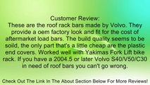 2000-2012 Volvo S40 / 2005-2011 V50 OEM Load Bars Review