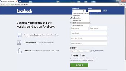 How To Remove Email List From Facebook Login Box