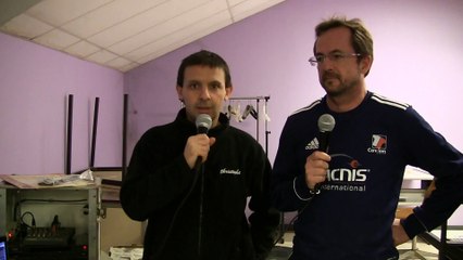 Interviews J. Levieux, C. Bermond et A. Grando, Fontaine contre Saint-Vulbas, Sport Boules, J3 Elite F 2014 2015