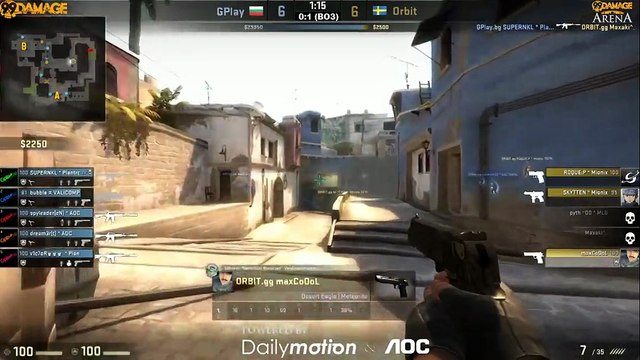 99Damage Arena #3 - GPlay vs. Orbit (de_miarge) Map2