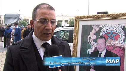 تسليم سيارات أجرة جديدة من الصنف الأول لفائدة المهنيين  بسلا 