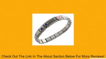 Breast Cancer Lymphedema Medical ID Alert Italian Charm Bracelet for Right Arm Review