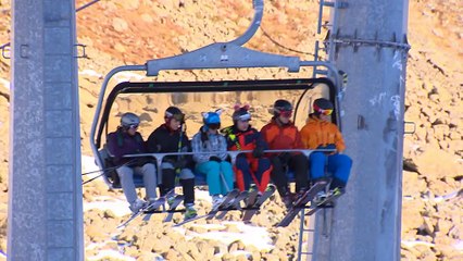 Suíza celebra la carrera de Santa Claus