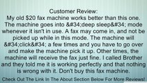 Brother FAX-2840 High Speed Mono Laser Fax Machine Review