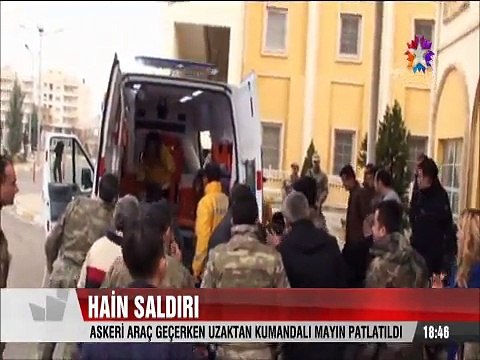 Nusaybin'de zırhlı araç mayına mı bastı mayın kumandayla mı patlatıldı