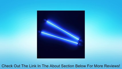 Blue 12 Inches CCFL Bulbs Car Interior Exterior Neon Lights PC Bright, 2-pack Review