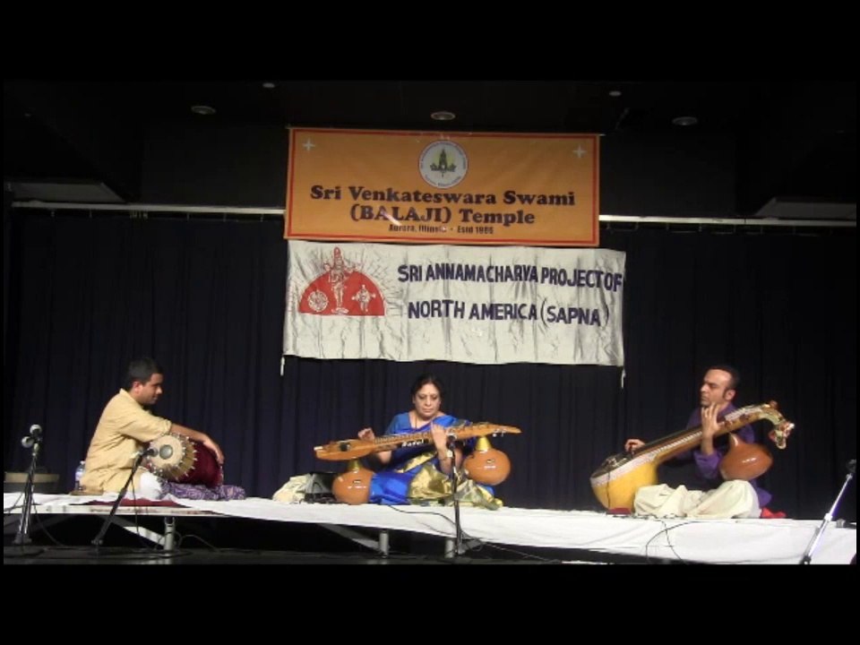SAPNA: ANNUAL EVENT 2014: FEATURED CONCERT: DR. JAISHREE PRASAD: VEENA CONCERT: FINAL & FELICITATION