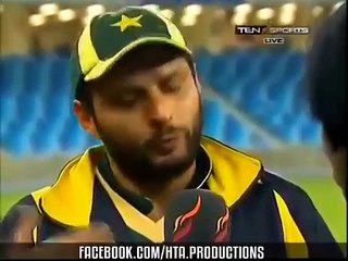 Shahid Afridi Funny Interview