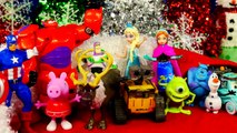 Santa's Toy Bag - Big Hero 6 Disney Frozen Peppa Pig Super Hero Captain America Christmas Toys DCTC